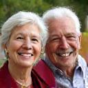 Senior couple enjoying wellness therapy